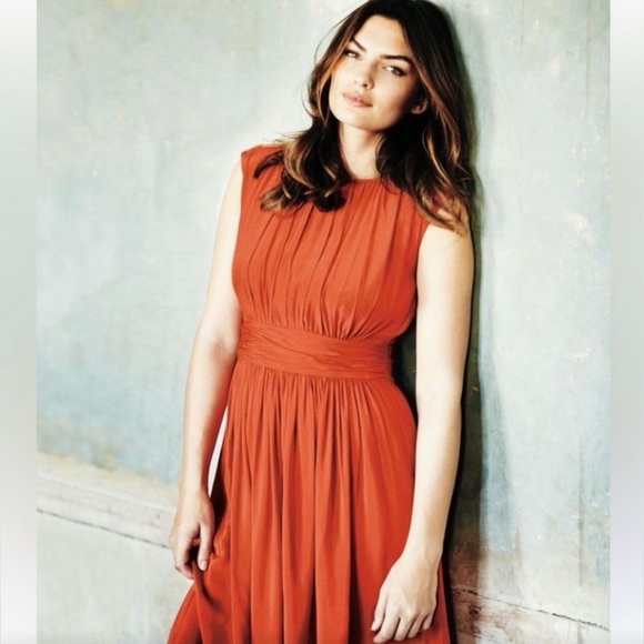 Boden Dresses & Skirts - Boden Orange Sleeveless Dress